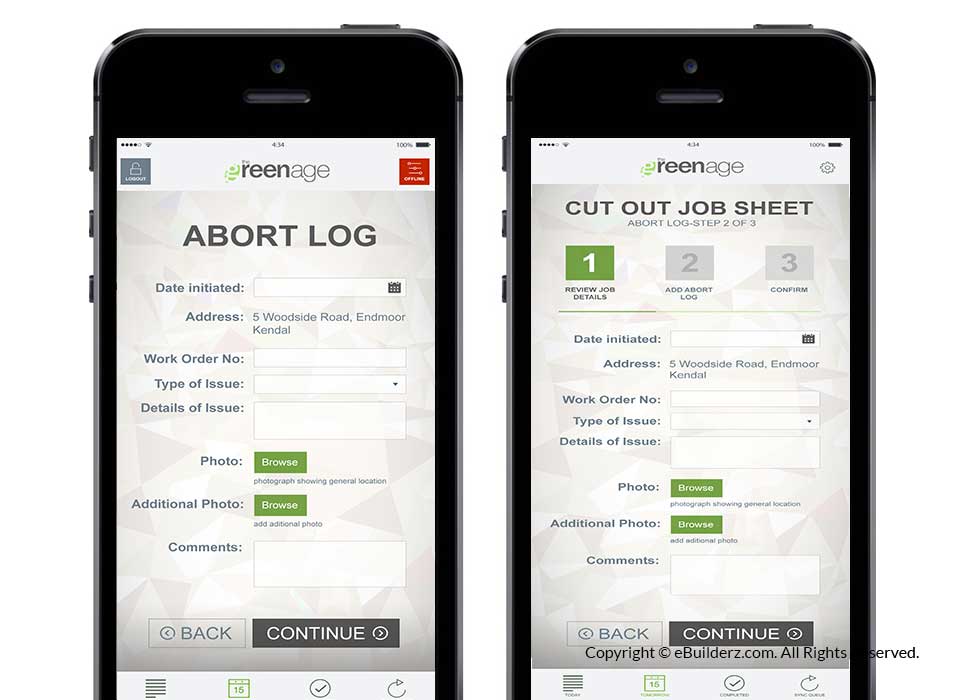 greenage app mobile ebuilderz 5