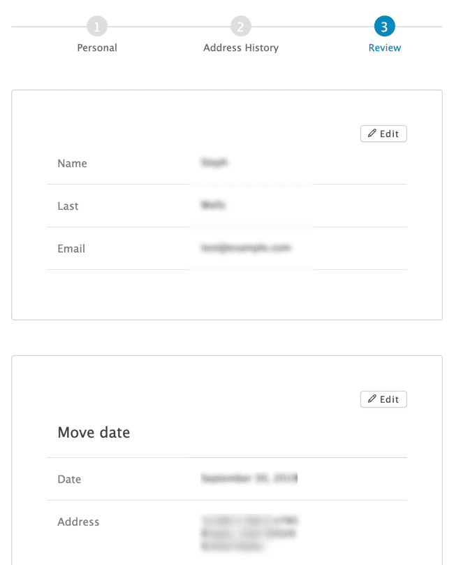 wordpress form submit-Preview form