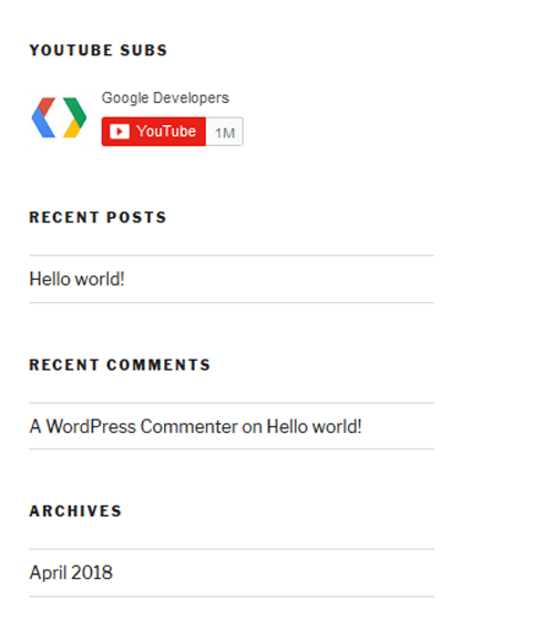 Subscribe Button- With Plugin