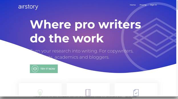 Blogging Tools-Airstory