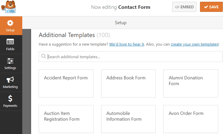 Templates Pack addon