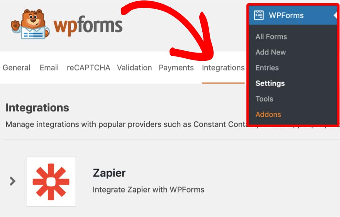 How to Install the Zapier Addon on your WordPress Website - zapier api