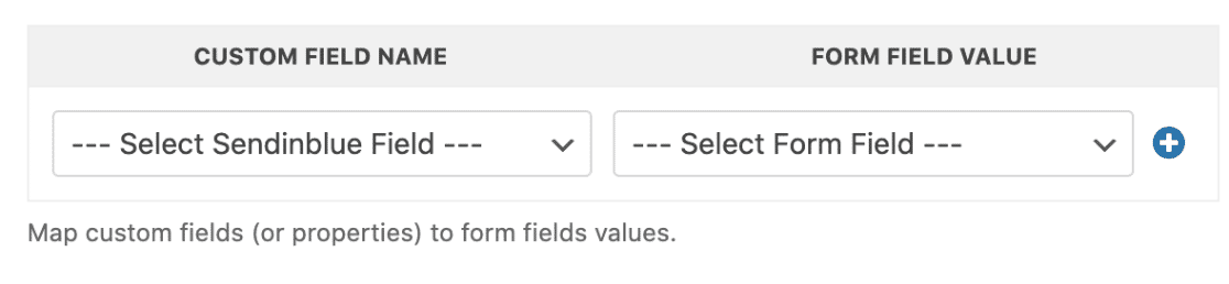 Custom fields- sendinblue email marketing