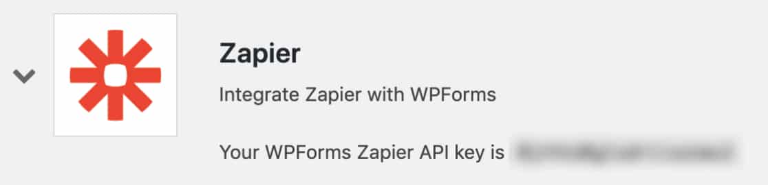 zapier api key- zapier api