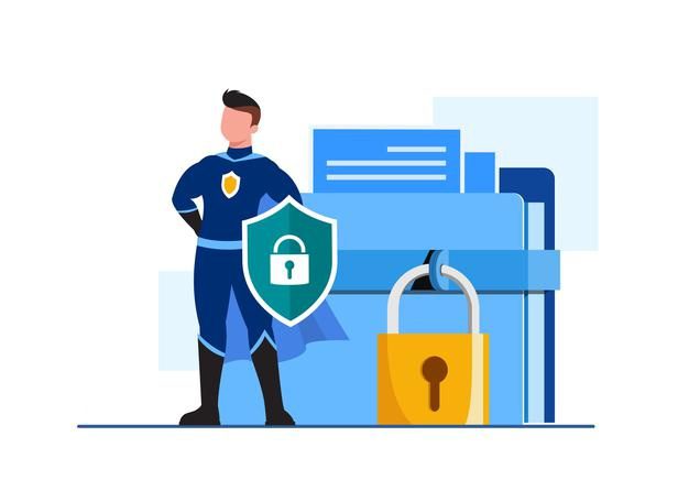 global data security personal data security cyber data security online concept illustration internet security information privacy protection 1150 37375