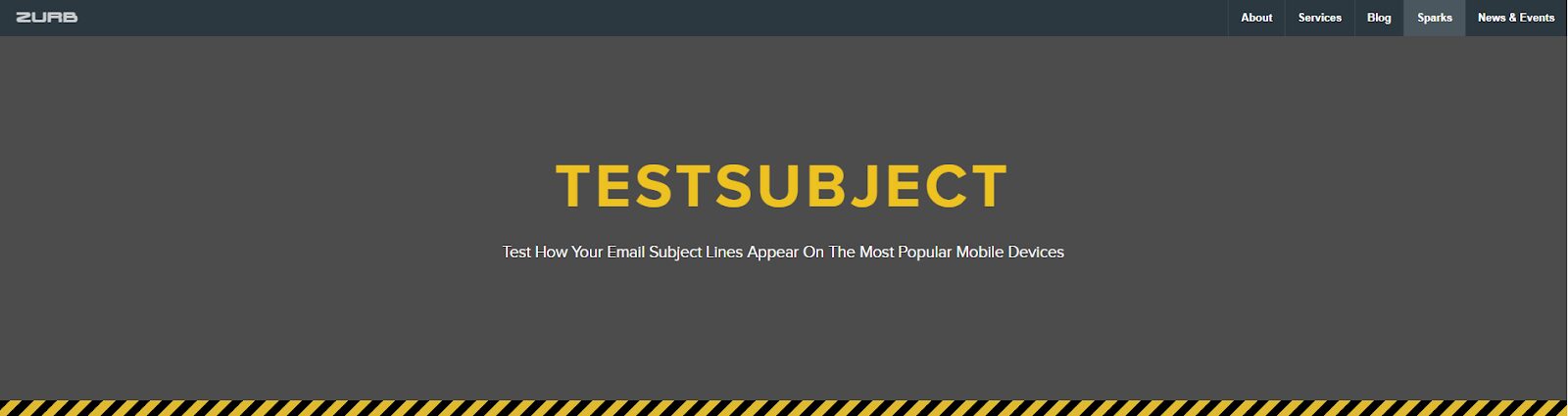 test subjects-welcome emails